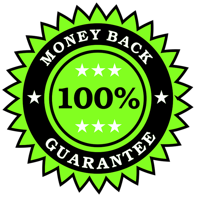 money back guarantee