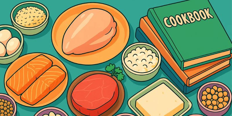 5 Best High-Protein Diet Cookbooks for Beginners (2025)