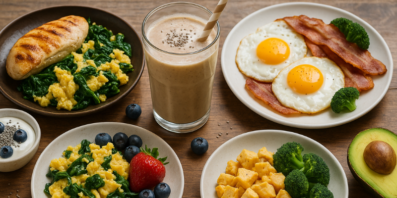 high protein breakfast ideas