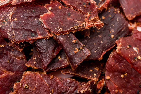 high protein snacks beef jerkey