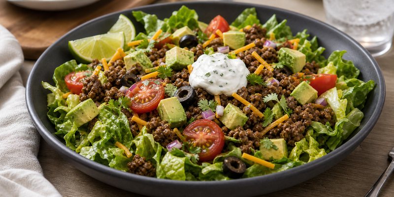 My Papi's Easy Keto Taco Salad Recipe (2026)
