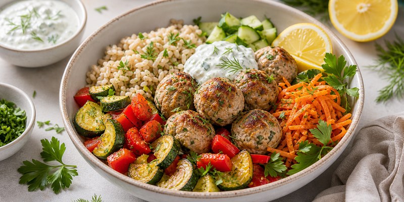DASH Turkey Meatball Bowl Recipe (2026)