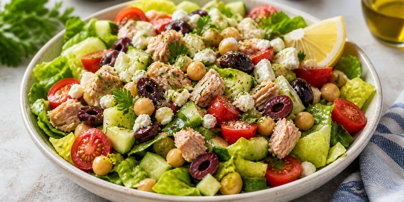 Mediterranean Diet Salad Recipes: Power Salad Recipe (2026) featured image