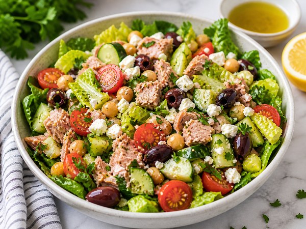 Finished mediterranean diet salad recipes