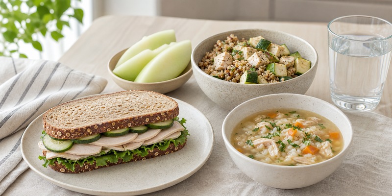 GERD lunch ideas featured image