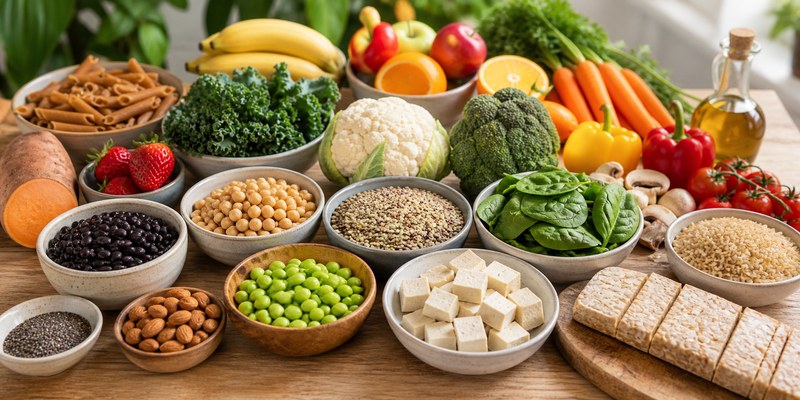 vegan diet foods featured image