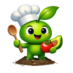 Sprouty LiveDontDiet mascot