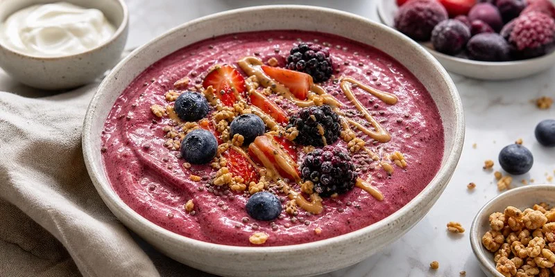 GLP-1 Protein Smoothie Bowl Recipe (2026) featured image